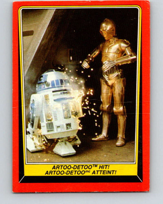 1983 OPC Star Wars Return Of The Jedi #109 Artoo-Detoo Hit   V42631