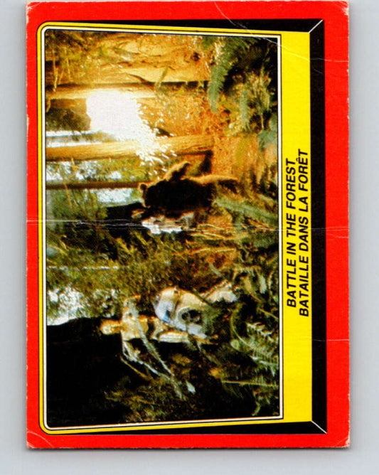 1983 OPC Star Wars Return Of The Jedi #112 Battle in the Forest   V42641