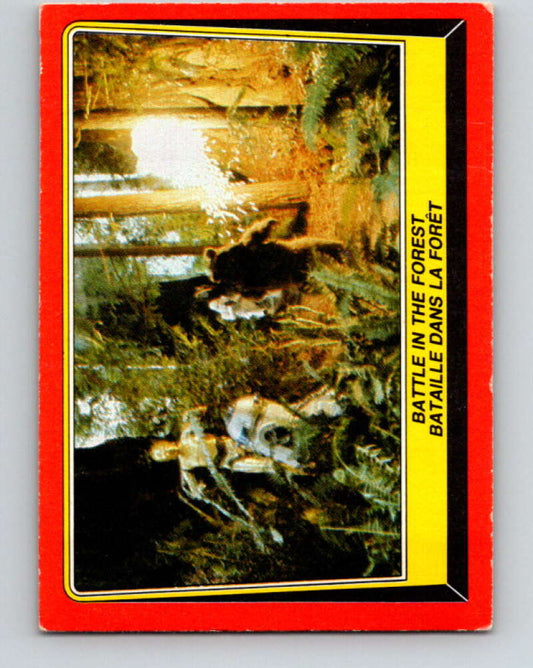 1983 OPC Star Wars Return Of The Jedi #112 Battle in the Forest   V42644