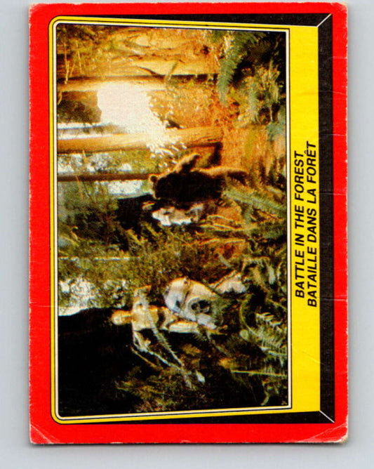 1983 OPC Star Wars Return Of The Jedi #112 Battle in the Forest   V42645