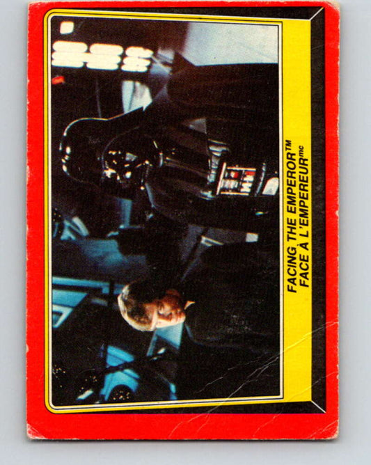 1983 OPC Star Wars Return Of The Jedi #116 Facing the Emperor   V42656
