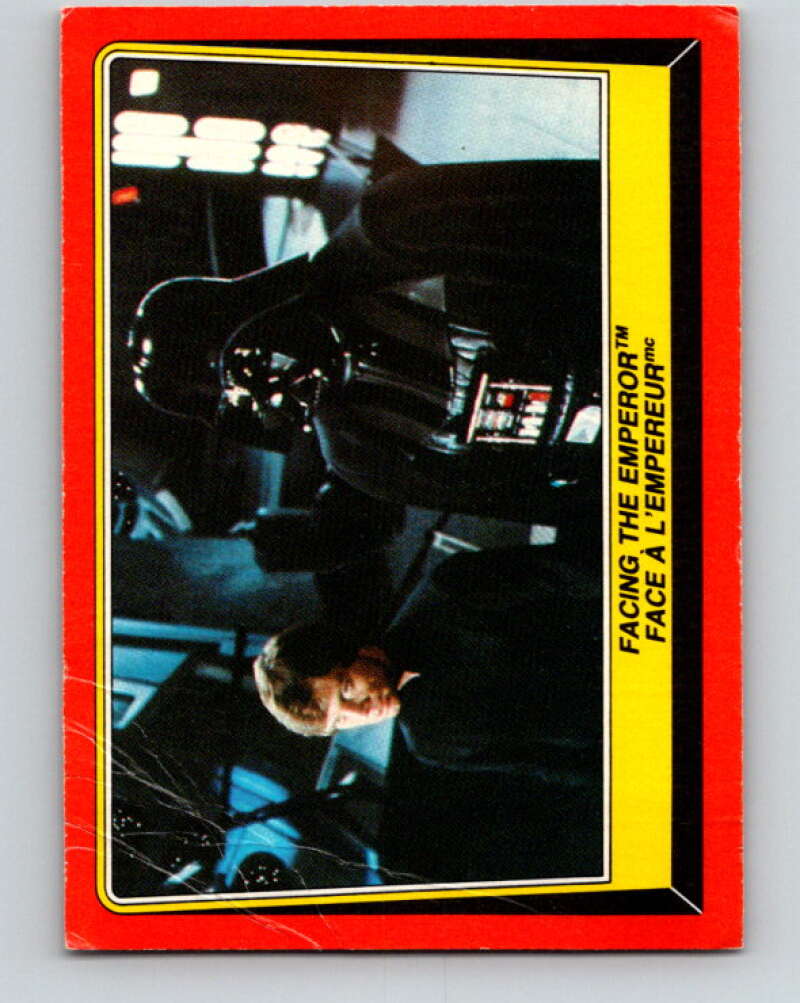 1983 OPC Star Wars Return Of The Jedi #116 Facing the Emperor   V42659