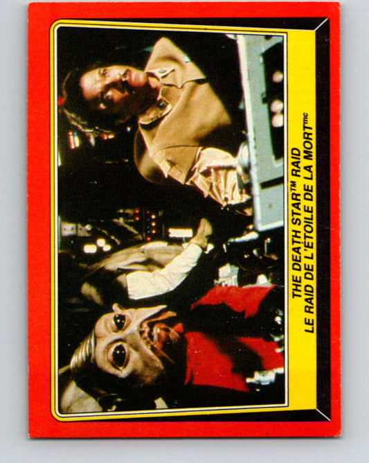 1983 OPC Star Wars Return Of The Jedi #123 The Death Star Raid   V42684