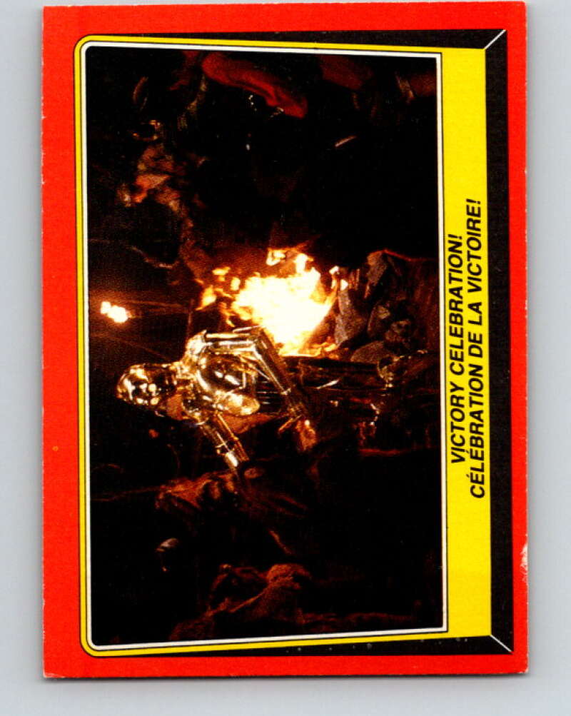 1983 OPC Star Wars Return Of The Jedi #126 Victory Celebration   V42697