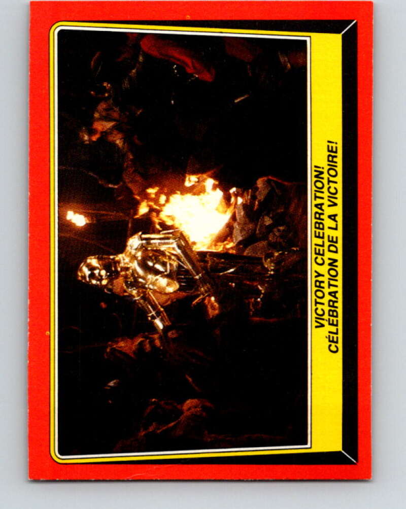 1983 OPC Star Wars Return Of The Jedi #126 Victory Celebration   V42698