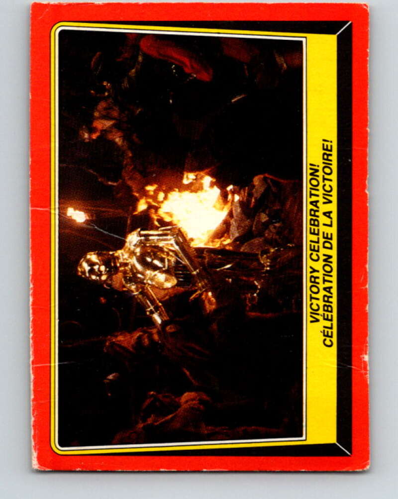 1983 OPC Star Wars Return Of The Jedi #126 Victory Celebration   V42701