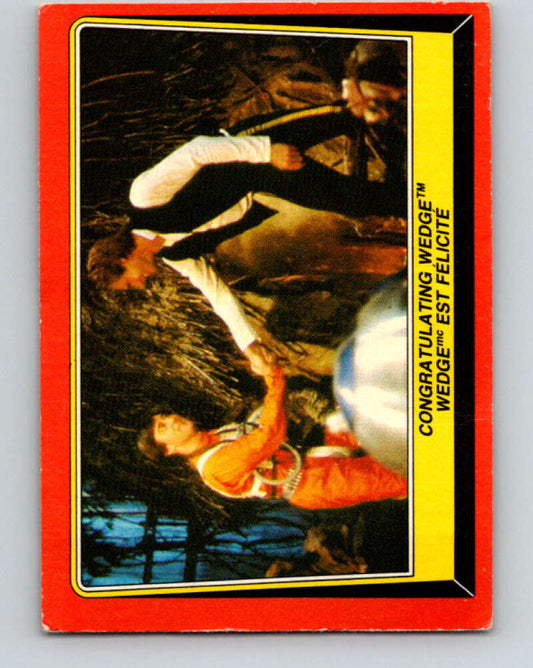 1983 OPC Star Wars Return Of The Jedi #127 Congratulating Wedge   V42705