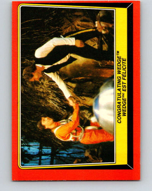 1983 OPC Star Wars Return Of The Jedi #127 Congratulating Wedge   V42706