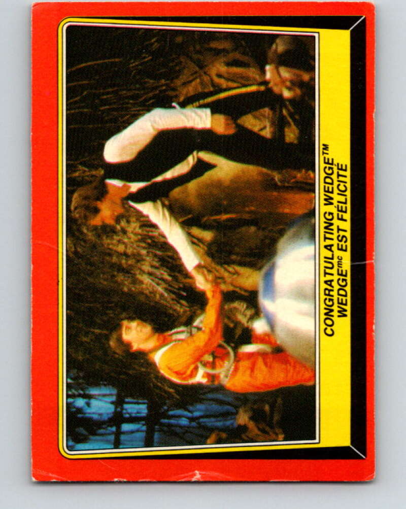 1983 OPC Star Wars Return Of The Jedi #127 Congratulating Wedge   V42707