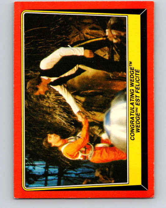 1983 OPC Star Wars Return Of The Jedi #127 Congratulating Wedge   V42710