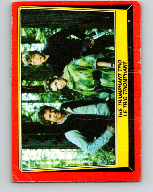1983 OPC Star Wars Return Of The Jedi #128 The Triumphant Trio   V42713