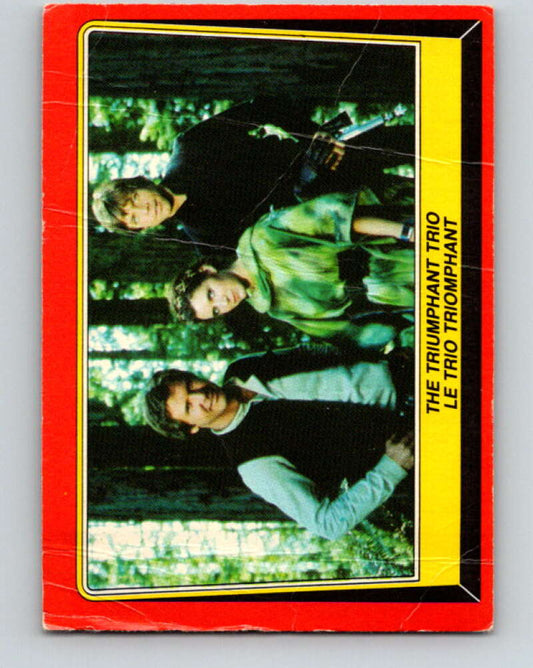 1983 OPC Star Wars Return Of The Jedi #128 The Triumphant Trio   V42714