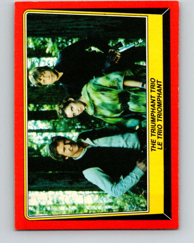 1983 OPC Star Wars Return Of The Jedi #128 The Triumphant Trio   V42715