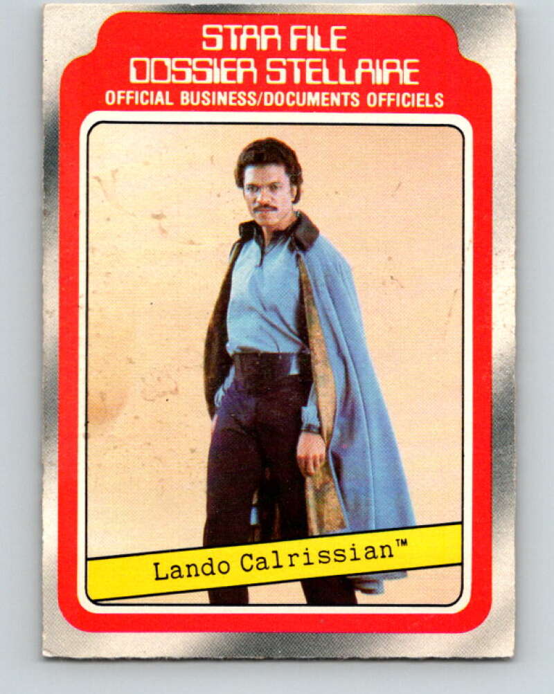1980 OPC The Empire Strikes Back #8 Lando Calrissian   V42763