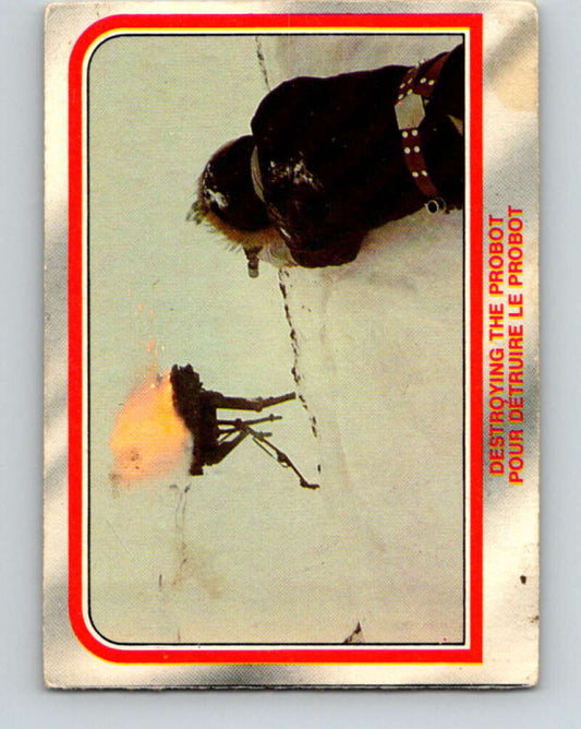 1980 OPC The Empire Strikes Back #33 Destroying the Probot   V42841