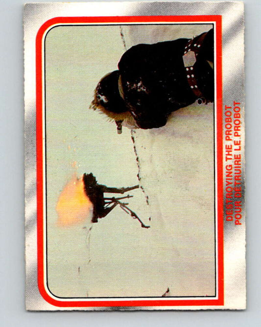 1980 OPC The Empire Strikes Back #33 Destroying the Probot   V42843