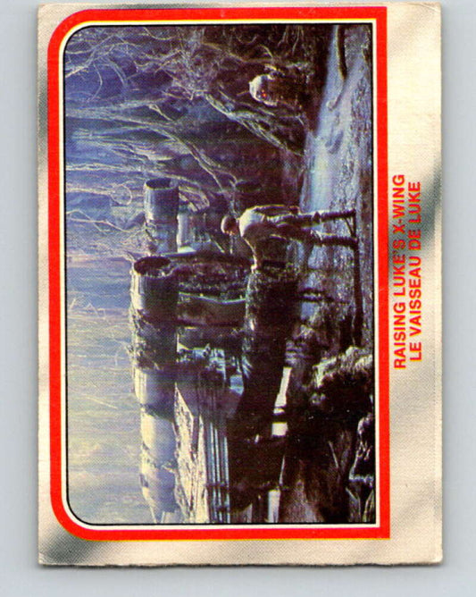 1980 OPC The Empire Strikes Back #71 Raising Luke's X-wing   V42956