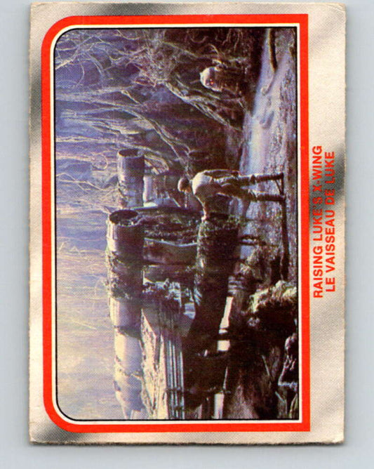 1980 OPC The Empire Strikes Back #71 Raising Luke's X-wing   V42959