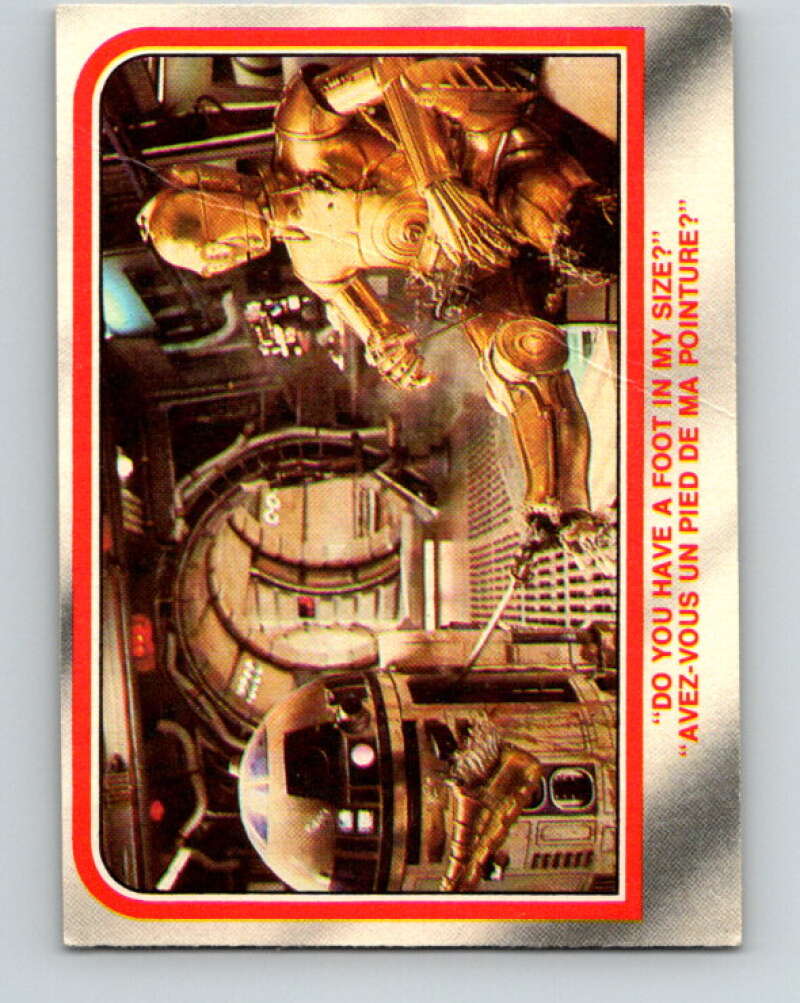 1980 OPC The Empire Strikes Back #117 Do You Have a Foot In My Size?   V43105