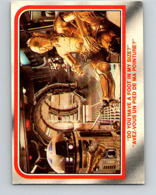 1980 OPC The Empire Strikes Back #117 Do You Have a Foot In My Size?   V43105