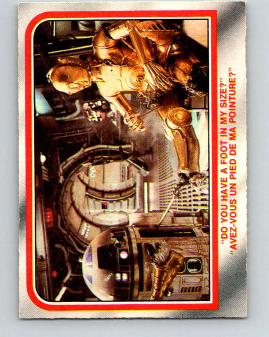 1980 OPC The Empire Strikes Back #117 Do You Have a Foot In My Size?   V43107