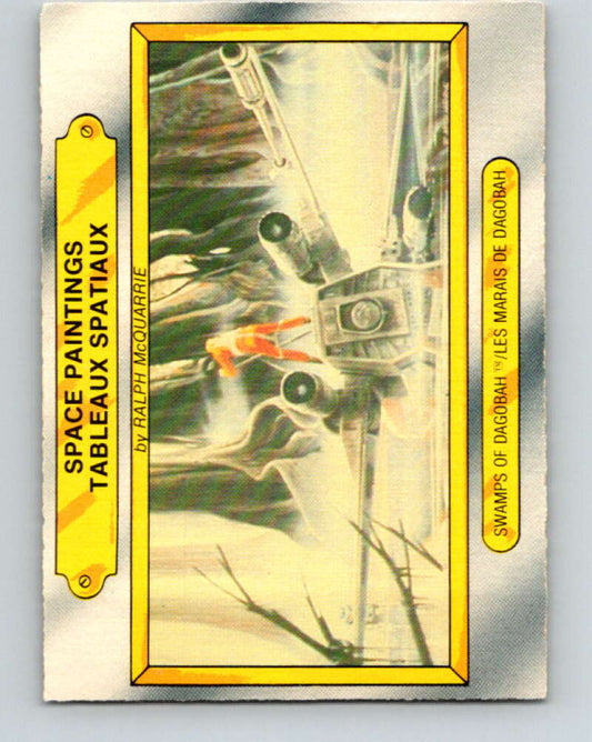 1980 OPC The Empire Strikes Back #123 Swamps of Dagobah   V43122