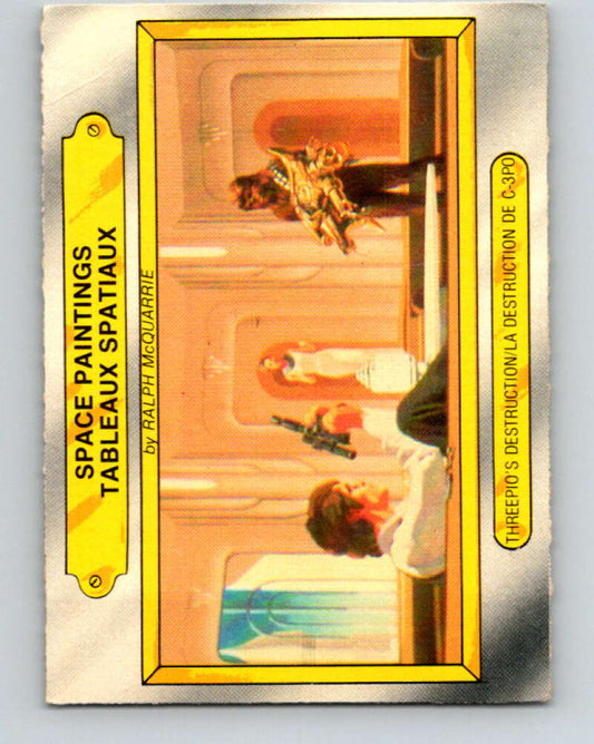 1980 OPC The Empire Strikes Back #126 Threepio's Destruction   V43133