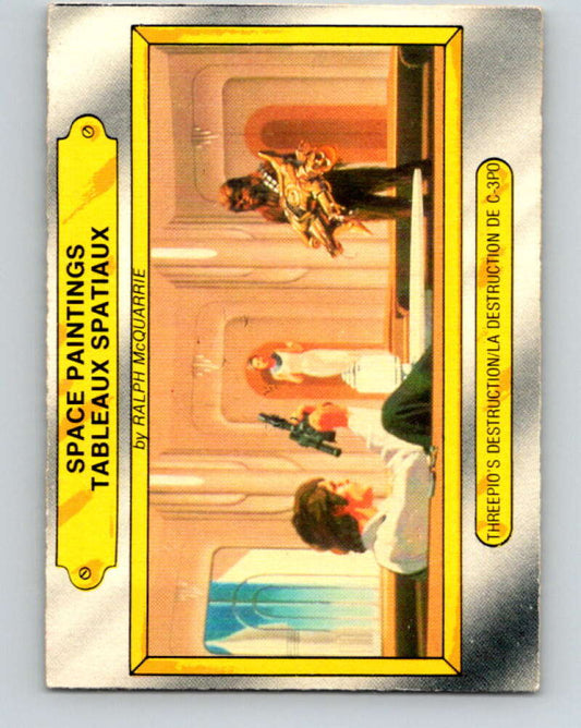 1980 OPC The Empire Strikes Back #126 Threepio's Destruction   V43134