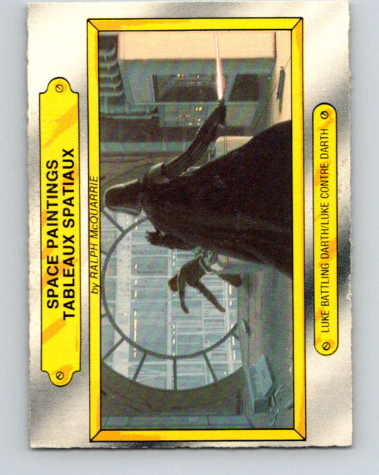 1980 OPC The Empire Strikes Back #127 Luke Battling Darth   V43137