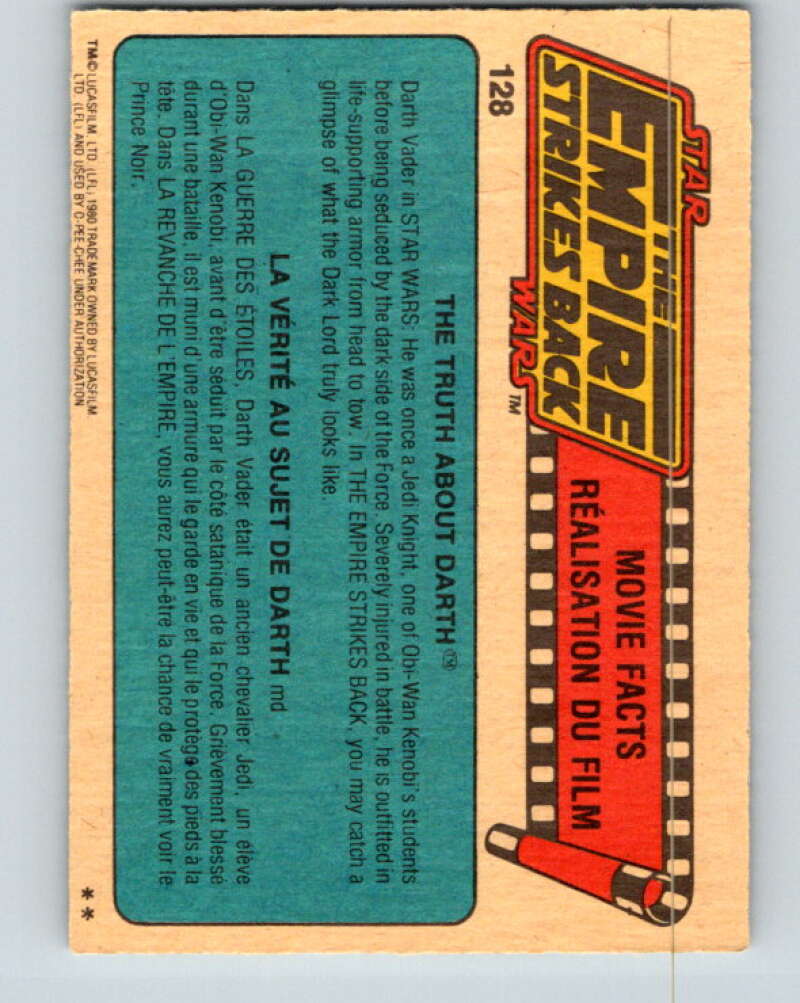 1980 OPC The Empire Strikes Back #128 The Final Stand   V43140