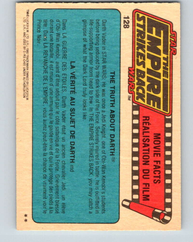 1980 OPC The Empire Strikes Back #128 The Final Stand   V43143