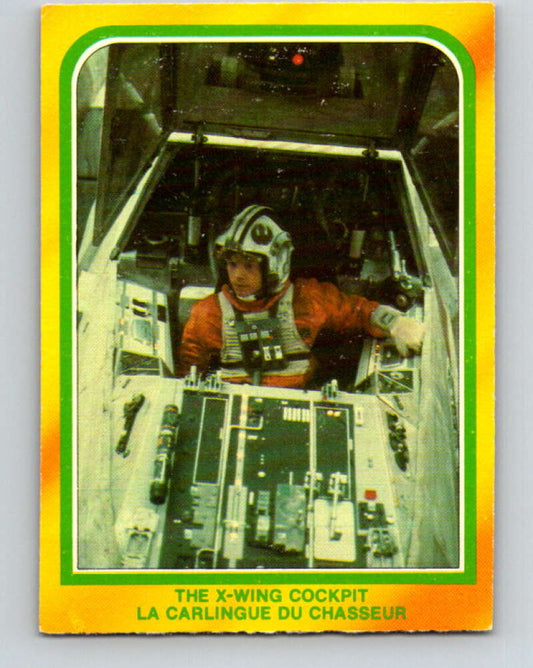 1980 OPC The Empire Strikes Back #314 The X-Wing Cockpit   V43230