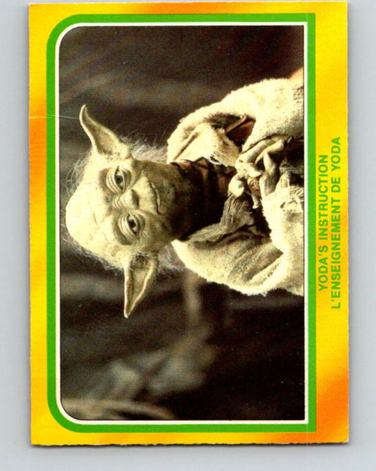 1980 OPC The Empire Strikes Back #331 Yoda's Instruction   V43268