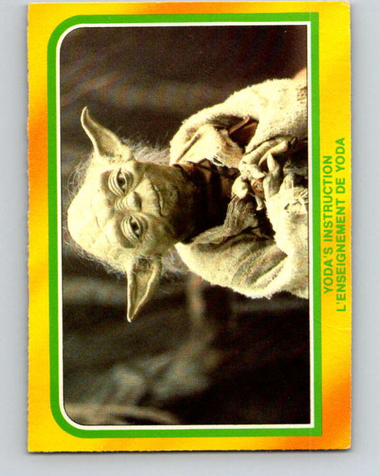 1980 OPC The Empire Strikes Back #331 Yoda's Instruction   V43269