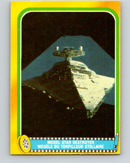 1980 OPC The Empire Strikes Back #351 Star Destroyer Model   V43299