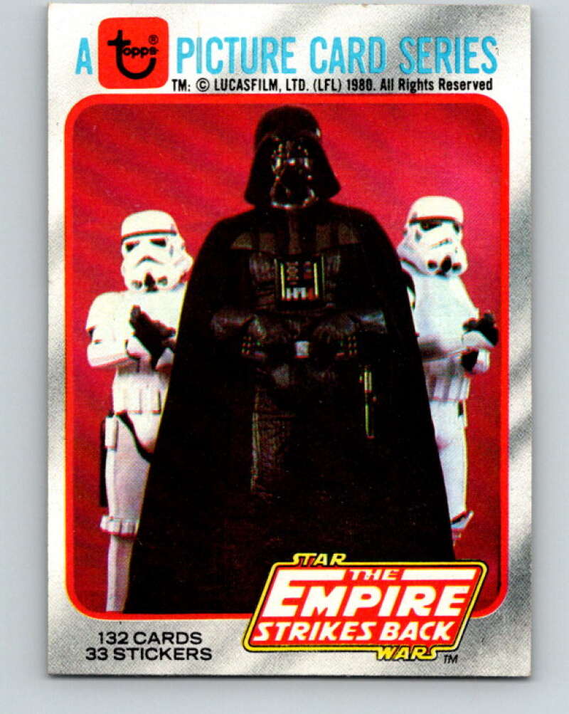 1980 Topps The Empire Strikes Back #1 Introduction   V43304