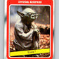 1980 Topps The Empire Strikes Back #9 Yoda   V43318