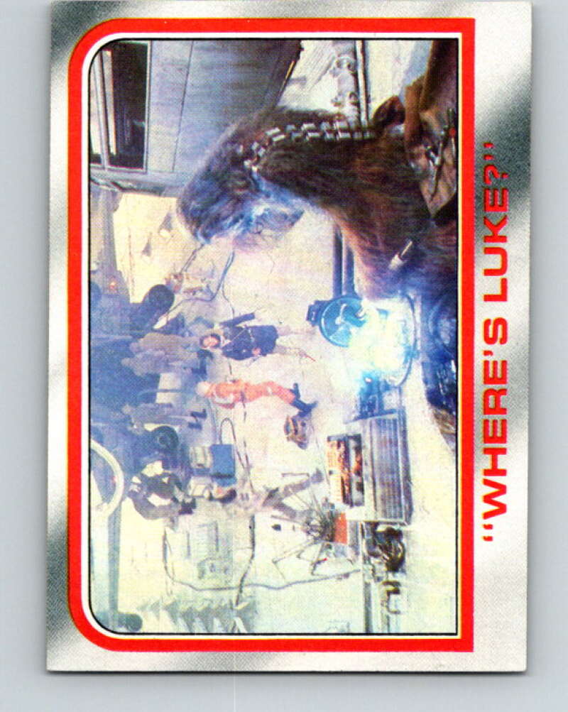 1980 Topps The Empire Strikes Back #14 Where's Luke?   V43330