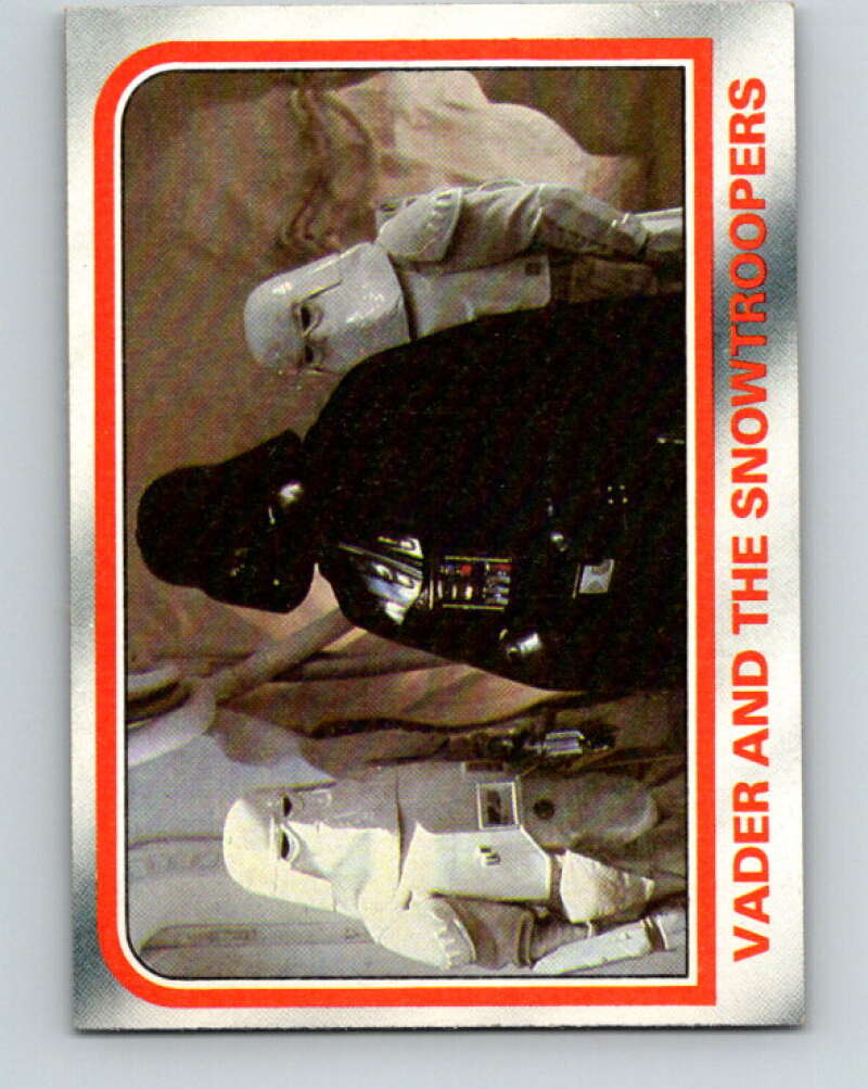 1980 Topps The Empire Strikes Back #50 Vader and the Snowtroopers   V43407