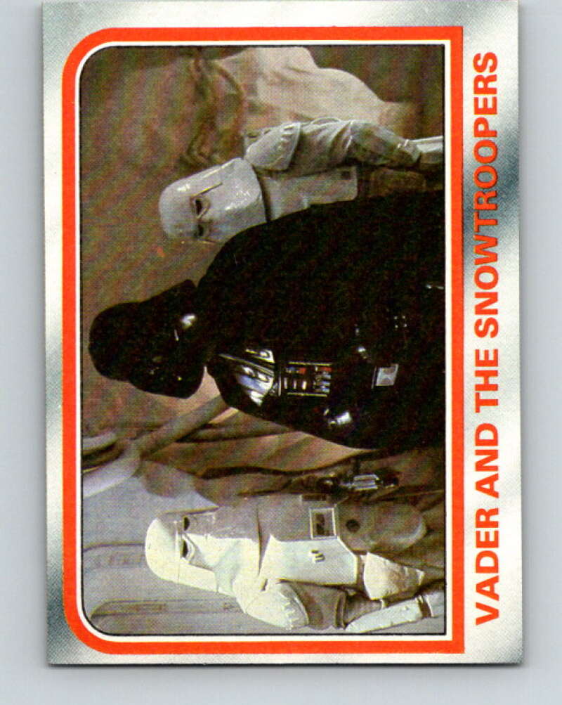 1980 Topps The Empire Strikes Back #50 Vader and the Snowtroopers   V43408