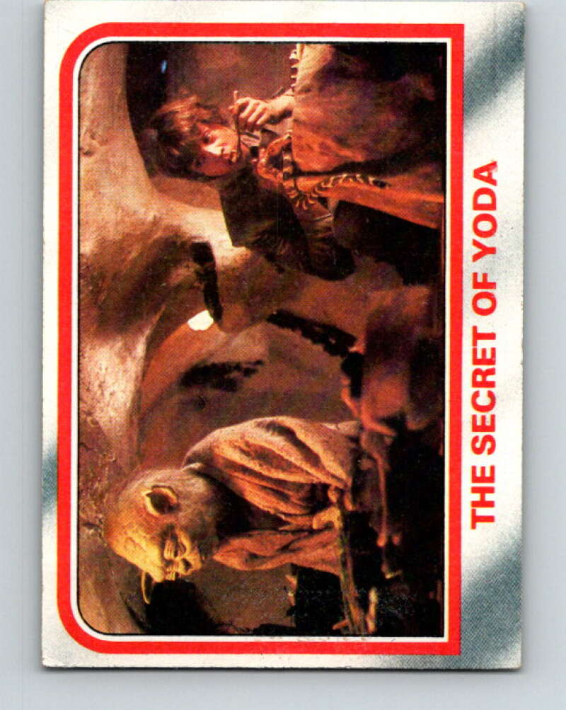 1980 Topps The Empire Strikes Back #63 The Secret of Yoda   V43428