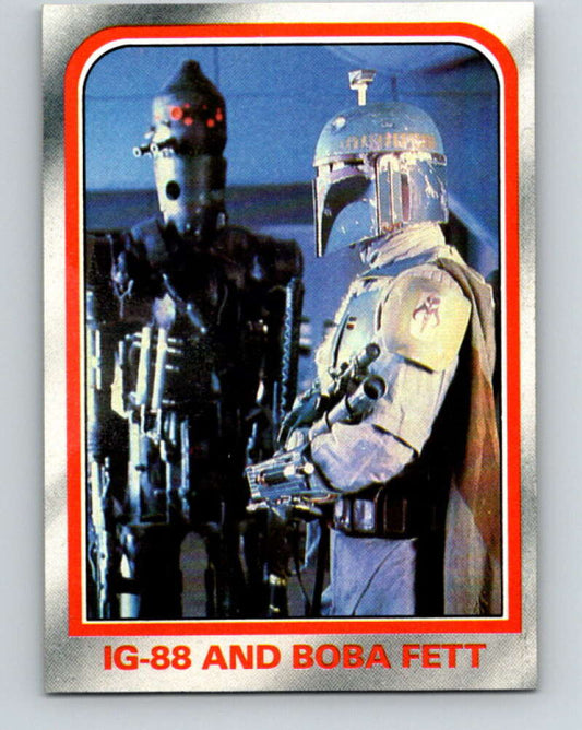 1980 Topps The Empire Strikes Back #75 IG-88 and Boba Fett   V43460