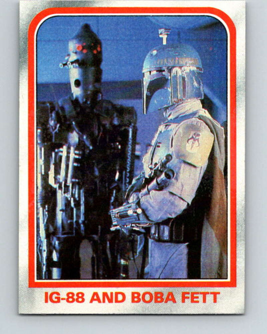 1980 Topps The Empire Strikes Back #75 IG-88 and Boba Fett   V43462