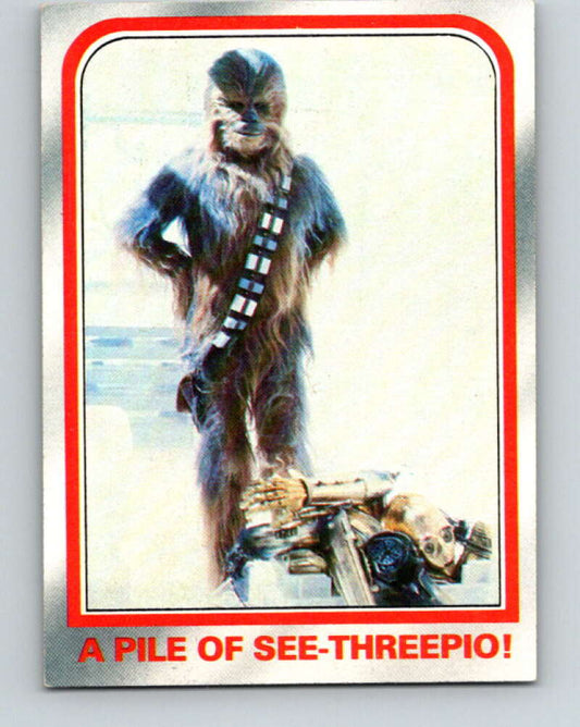 1980 Topps The Empire Strikes Back #84 A Pile of See-Threepio!   V43481