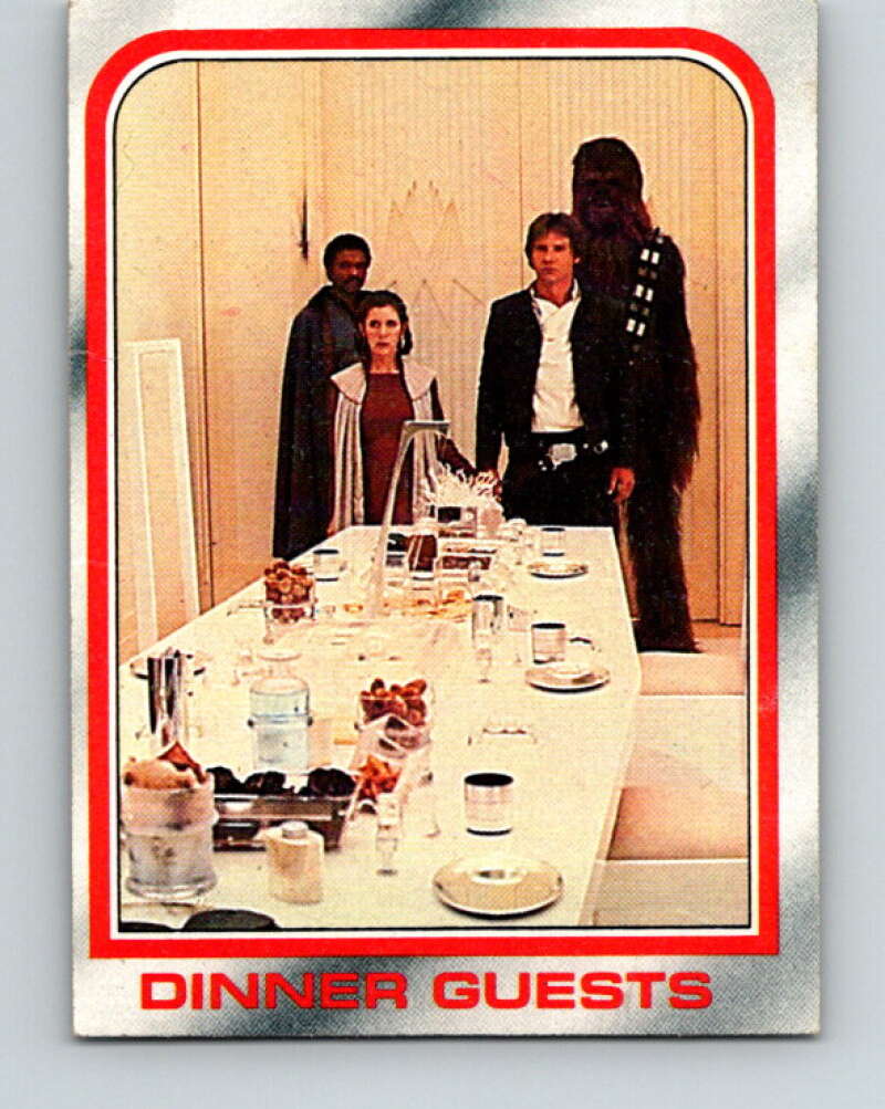 1980 Topps The Empire Strikes Back #86 Dinner Guests   V43483
