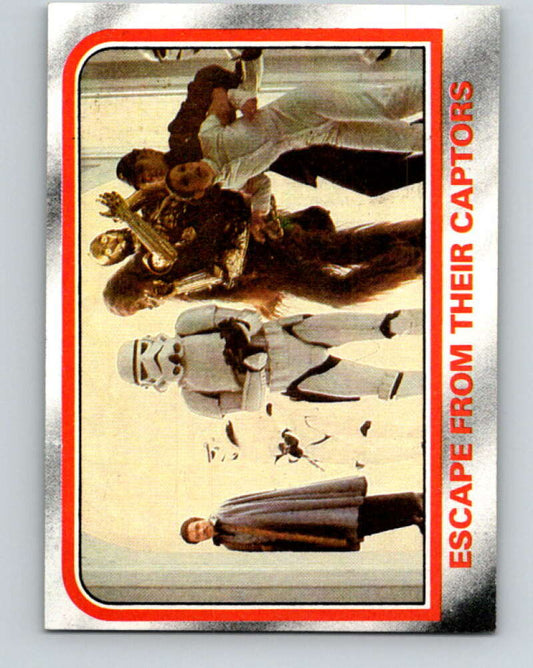 1980 Topps The Empire Strikes Back #108 Escape From Their Captors   V43524
