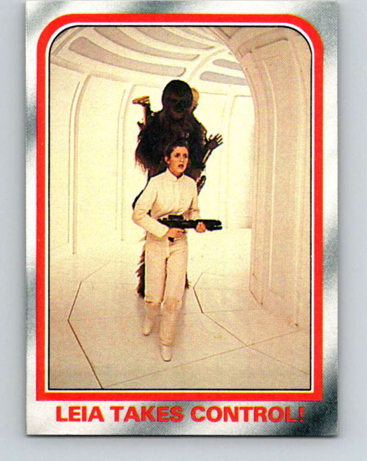 1980 Topps The Empire Strikes Back #110 Leia Takes Control!   V43526