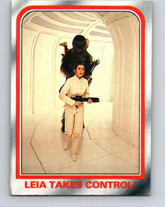 1980 Topps The Empire Strikes Back #110 Leia Takes Control!   V43527