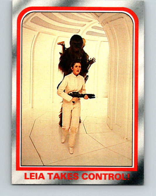 1980 Topps The Empire Strikes Back #110 Leia Takes Control!   V43528