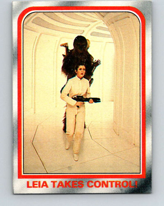 1980 Topps The Empire Strikes Back #110 Leia Takes Control!   V43529